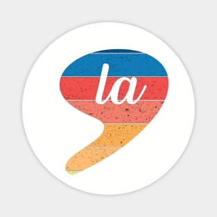 Comma La, Comma-la funny 2020 presidential election, pro biden, kamala harris design Magnet